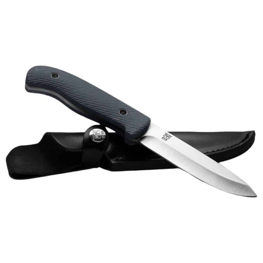 Øyo Nordic Hunting jagtkniv med læderskede