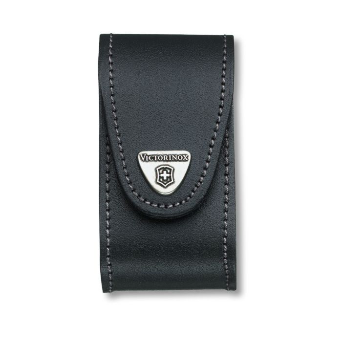 Victorinox bæltetui i sort læder