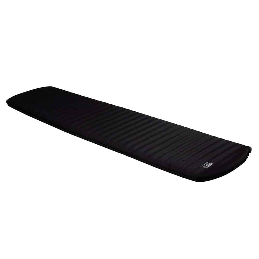 High Peak Kodiak L selvoppusteligt liggeunderlag i sort, 8 cm tykt