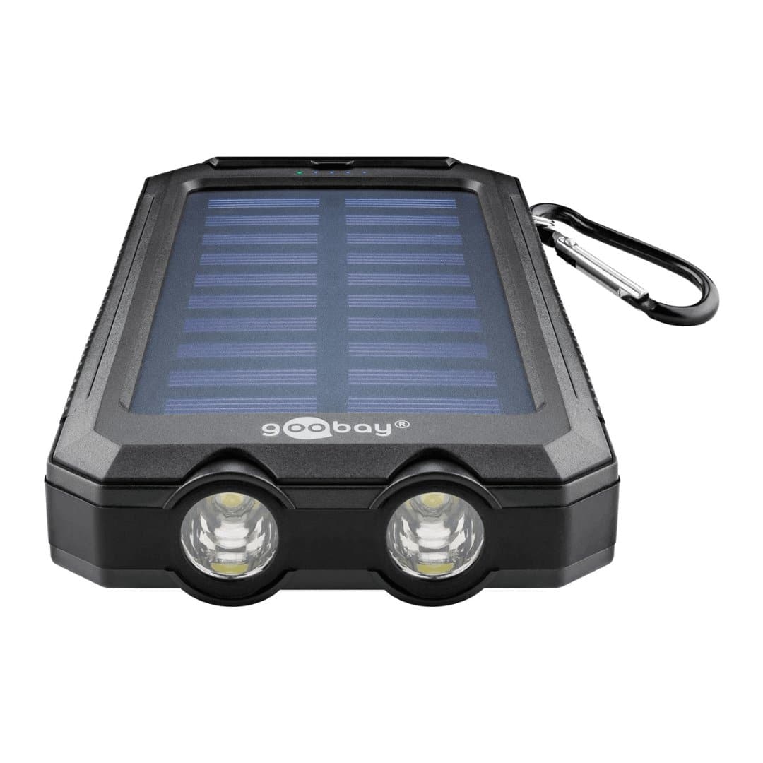 Powerbank 8.000 mAh med solceller