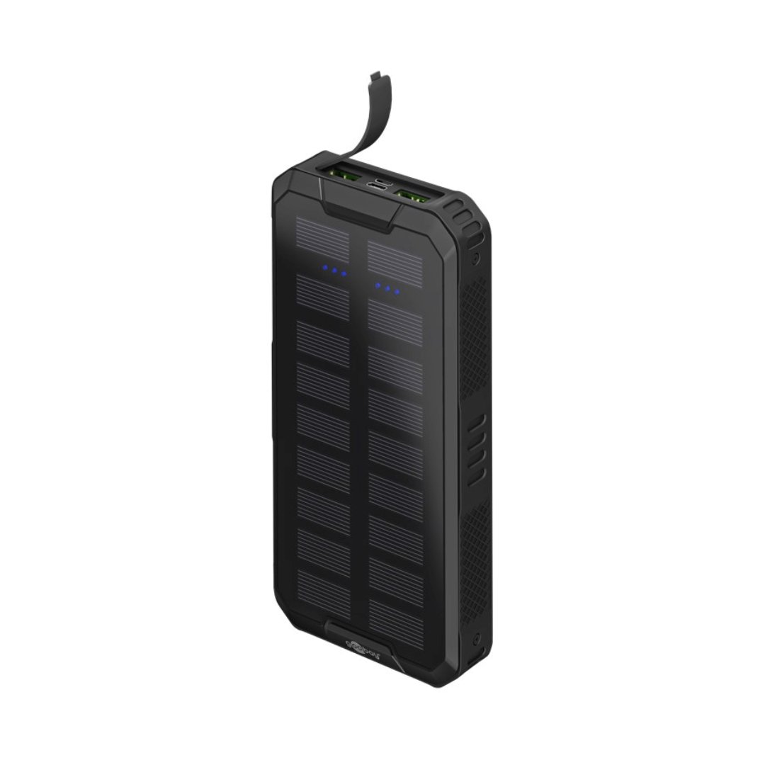 Goobay Solar Powerbank 20.000 solcelle powerbank