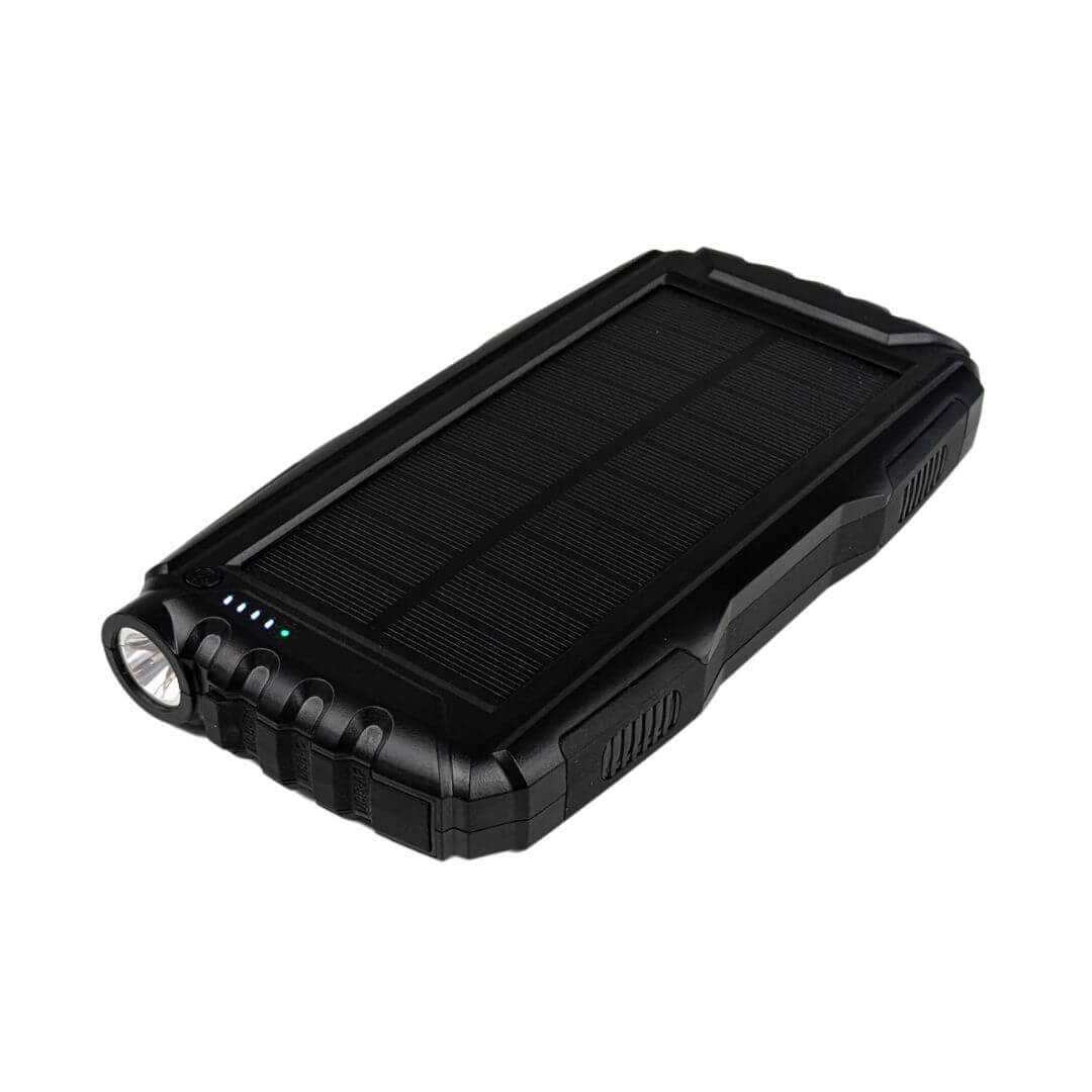 Aquipe Powerbank m. solceller 20.000 solcelle powerbank